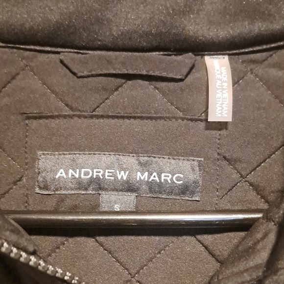 Andrew Marc Black Quilted Puffer Jacket - Picture 2 of 3